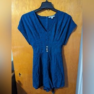 Blue Romper